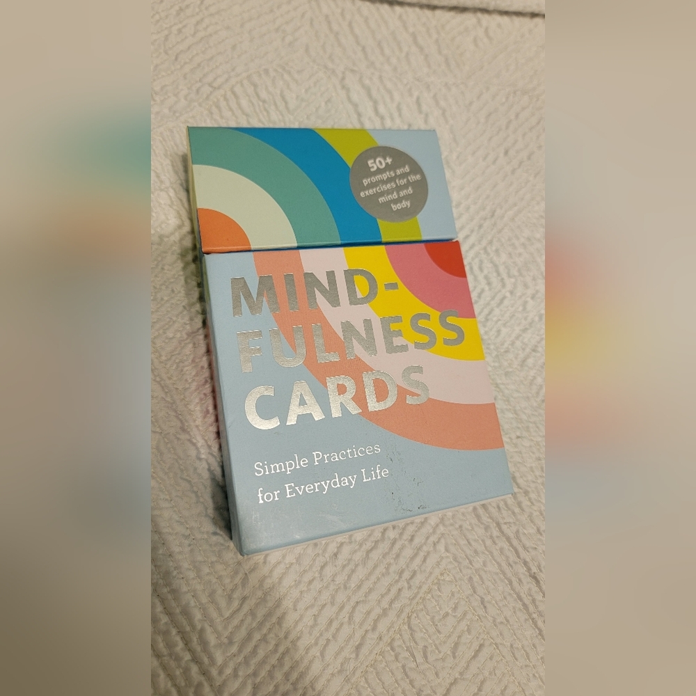 Anthropologie Multicolor Mindfulness Cards